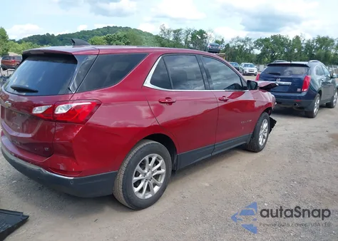 2018 Chevrolet Equinox Lt из США, поврежденный, VIN 3GNAXJEV7JL385854